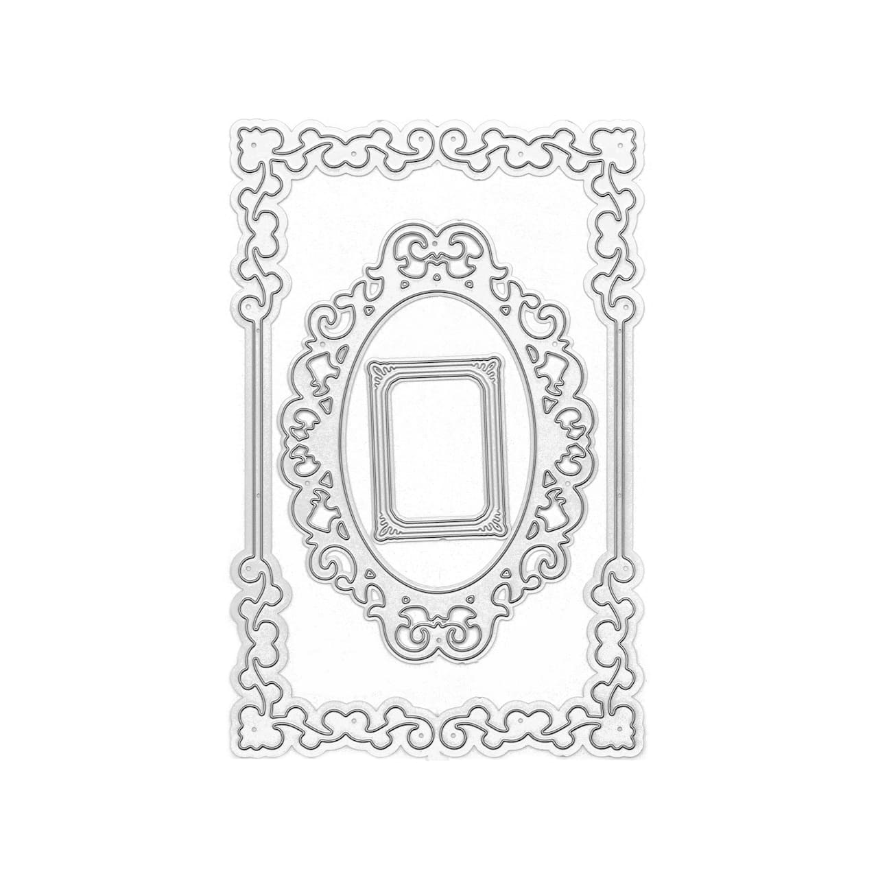6 Pack: Ornate Frames Cutting Die Set by Recollections™